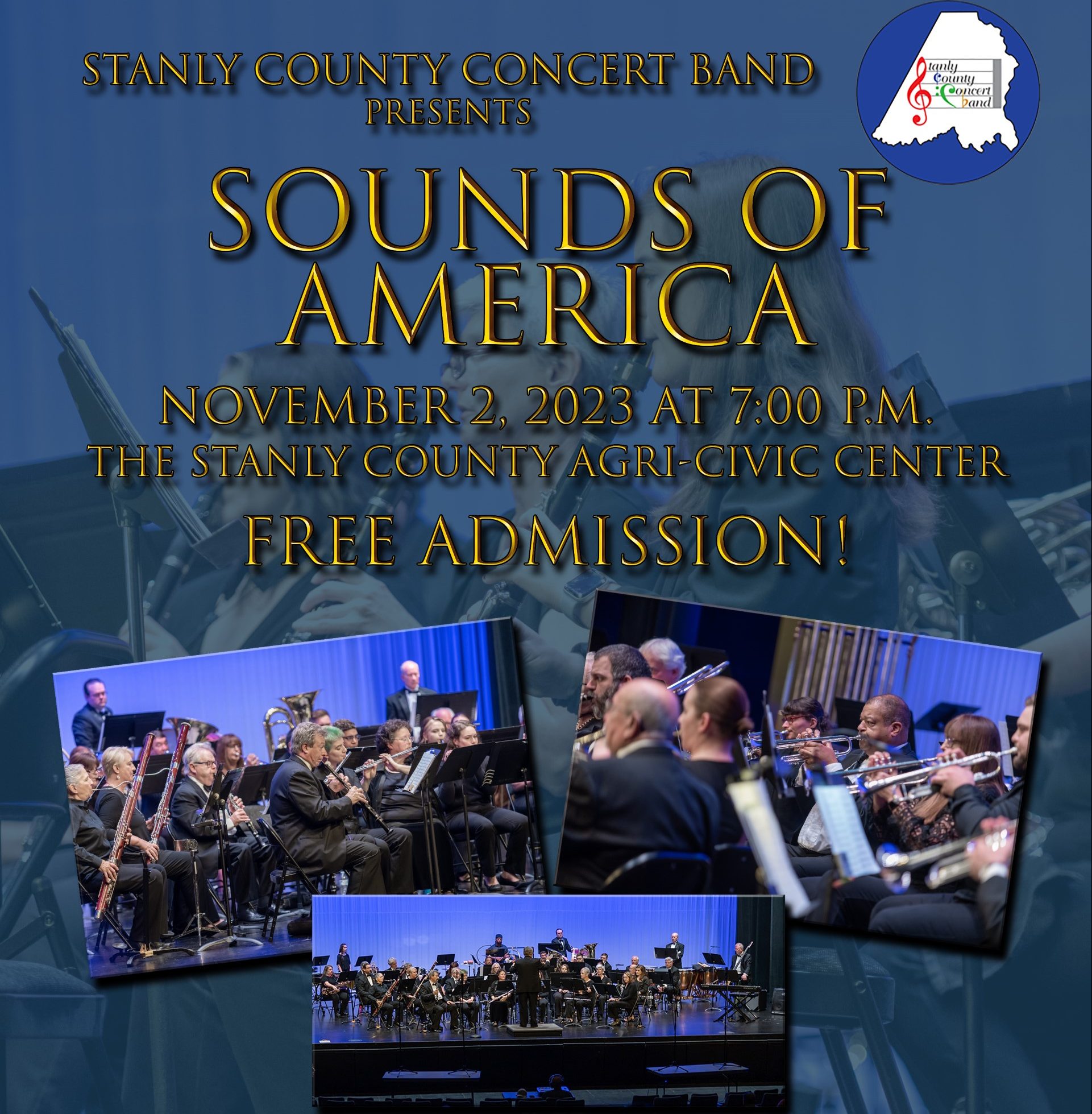 The Stanly County Concert Band presents Sounds of America