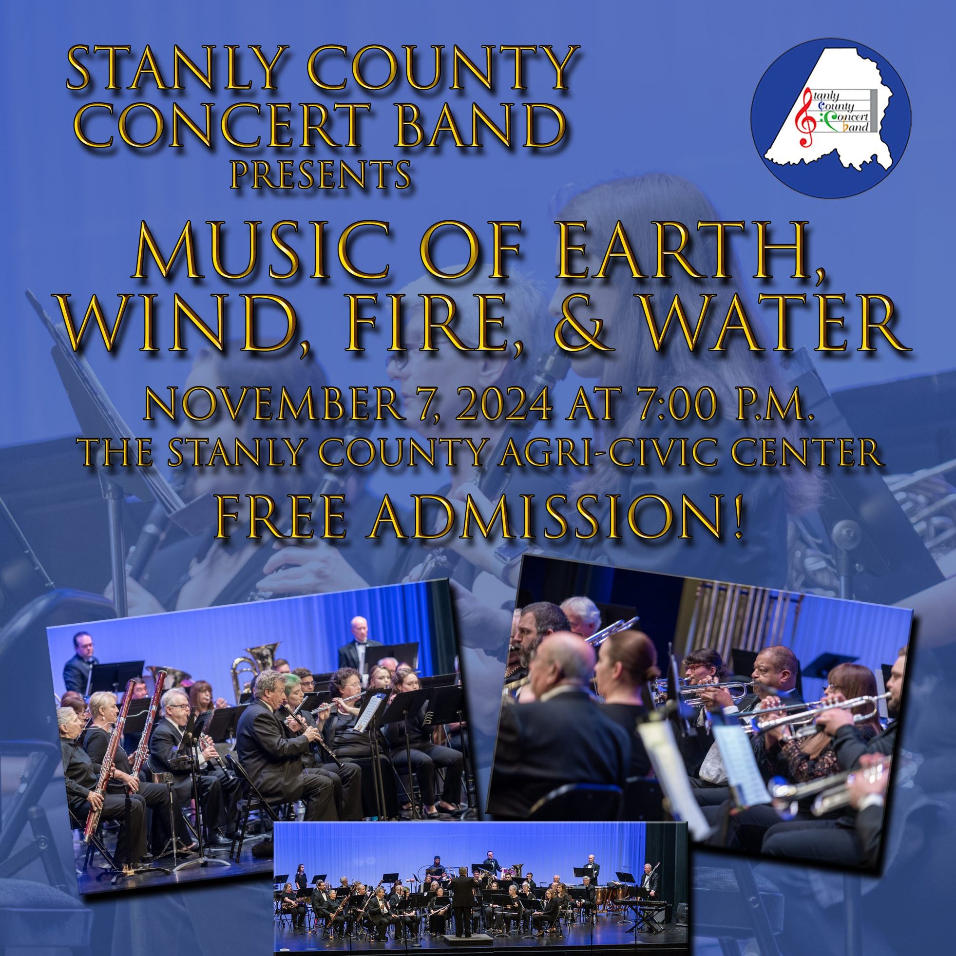 Stanly County Concert Band presents Elements in Music