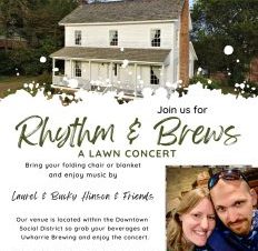 Rhythm & Brews Lawn Concert featuring Bucky & Laurel Hinson